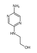 2-[(5-aminopyrazin-2-yl)amino]ethanol结构式