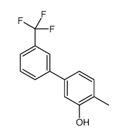 2-methyl-5-[3-(trifluoromethyl)phenyl]phenol Structure