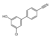 4-(3-chloro-5-hydroxyphenyl)benzonitrile结构式