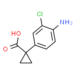 1-(4-氨基-3-氯苯基)环丙烷羧酸图片