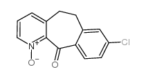 8-chloro-1-oxido-5,6-dihydrobenzo[1,2]cyclohepta[2,4-b]pyridin-1-ium-11-one Structure