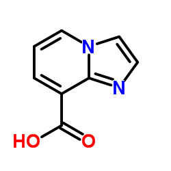 咪唑并[1,2-a]吡啶-8-甲酸结构式