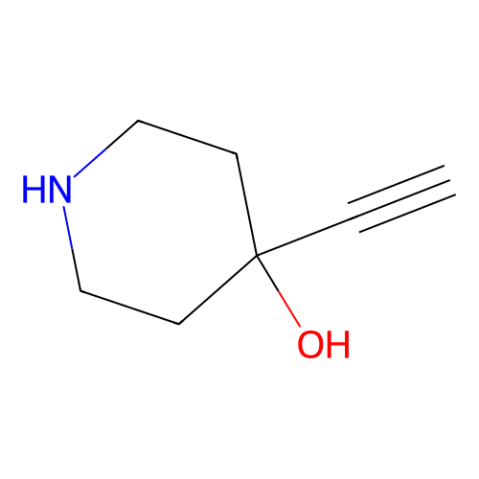 4-Piperidinol, 4-ethynyl- (9CI) structure