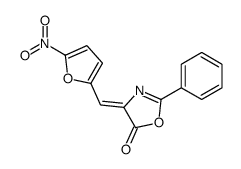 4-[(5-nitrofuran-2-yl)methylidene]-2-phenyl-1,3-oxazol-5-one结构式