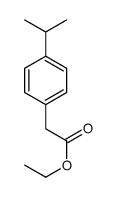 ethyl 4-isopropylphenylacetate Structure