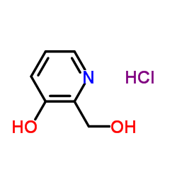 2-Pyridinemethanol, 3-hydroxy-, hydrochloride Structure