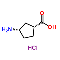 (1R,3S)-3-氨基环戊烷羧酸盐酸盐图片