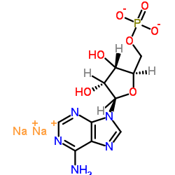 Adenosine 5′-monophosphate disodium salt structure