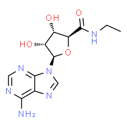 5'-N-ETHYLCARBOXAMIDOADENOSINE-(ADENINE&结构式