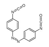 bis(4-isocyanatophenyl)diazene Structure