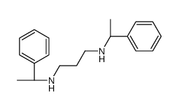 N,N'-bis[(1S)-1-phenylethyl]propane-1,3-diamine结构式