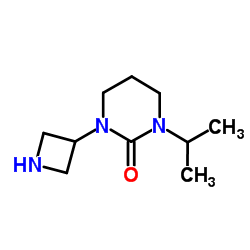 1-(3-Azetidinyl)-3-isopropyltetrahydro-2(1H)-pyrimidinone Structure