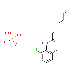 butanilicaine dihydrogen phosphate structure