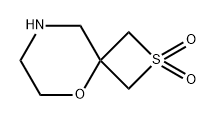 5-Oxa-2-thia-8-azaspiro[3.5]nonane, 2,2-dioxide结构式