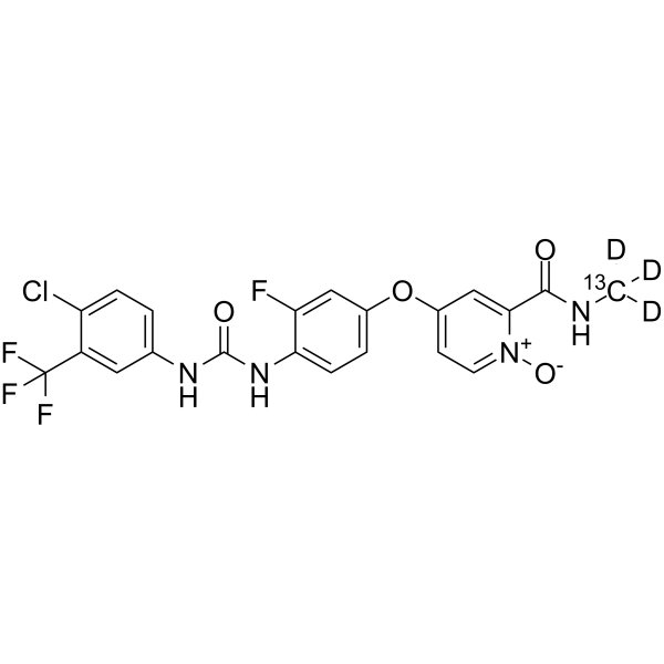 Regorafénib N-oxyde (M2)-13C,d3 Structure