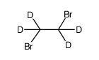 1,2-二溴乙烷-d₄结构式
