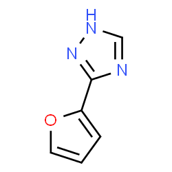 3-(2-Furyl)-1H-1,2,4-triazole structure