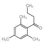 1-Butanone,1-(2,4,6-trimethylphenyl)-结构式