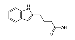 4-(1H-Indol-2-yl)butyric acid结构式