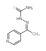 Hydrazinecarbothioamide,2-[1-(4-pyridinyl)ethylidene]-结构式