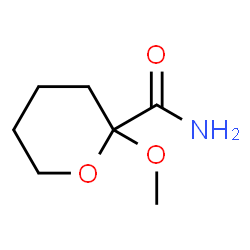 2H-Pyran-2-carboxamide,tetrahydro-2-methoxy-(8CI)结构式