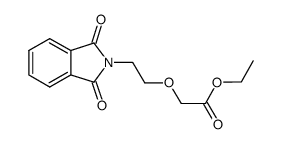 ethyl (2-phthalimidoethoxy)acetate Structure