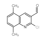 2-氯-5,8-二甲基喹啉-3-羧醛图片