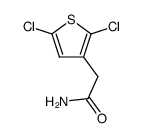 2',5'-DICHLORO-3-THIOPHENEACETAMIDE Structure