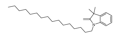 1-hexadecyl-3,3-dimethyl-2-methylideneindole结构式