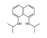 1-N,8-N-di(propan-2-yl)naphthalene-1,8-diamine结构式