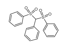 α,α-bisphenylsulphonyltoluene Structure