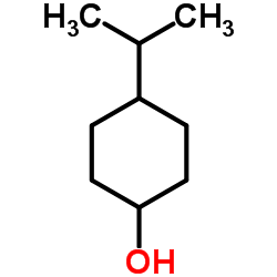 4-(1-甲基乙基)环己醇结构式