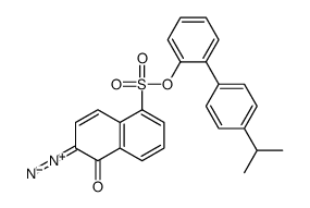 4'-(isopropyl)[1,1'-biphenyl]yl 6-diazo-5,6-dihydro-5-oxonaphthalene-1-sulphonate picture