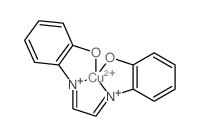 Copper,[[2,2'-[1,2-ethanediylidenedi(nitrilo-kN)]bis[phenolato-kO]](2-)]- (9CI)结构式