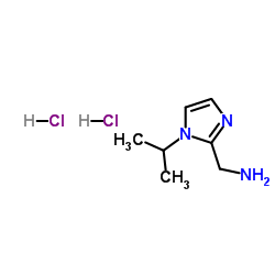 C-(1-ISOPROPYL-1H-IMIDAZOL-2-YL)-METHYLAMINE 2HCL结构式