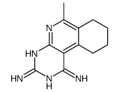 6-methyl-7,8,9,10-tetrahydropyrimido[4,5-c]isoquinoline-1,3-diamine Structure