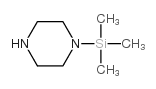 1-(三甲基甲硅烷基)哌嗪结构式
