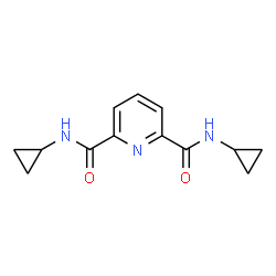 2,6-Pyridinedicarboxamide,N,N-dicyclopropyl-(9CI) Structure