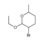 3-bromo-2-ethoxy-6-methyloxane Structure