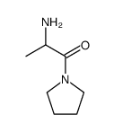 DL-2-Amino-1-(pyrrolidin-1-yl)propan-1-one Structure