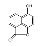 5-Hydroxynaphthalene-1,8-carbolactone Structure