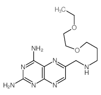 6-[[3-(2-ethoxyethoxy)propylamino]methyl]pteridine-2,4-diamine picture