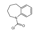 (9ci)-2,3,4,5-四氢-1H-1-苯氮杂卓-1-羰酰氯结构式