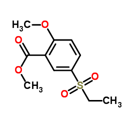 5-(乙基磺酰)-2-甲氧基苯甲酸甲酯图片