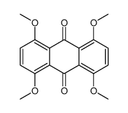 1,4,5,8-tetramethoxyanthracene-9,10-dione结构式