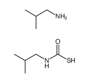 2-methylpropan-1-amine isobutylcarbamothioate Structure