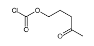 4-oxopentyl carbonochloridate结构式