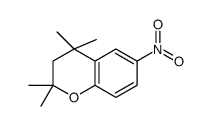 2,2,4,4-tetramethyl-6-nitro-3H-chromene结构式