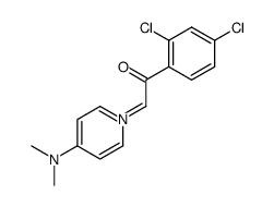 4-(dimethylamino)pyridinium-1-(2,4-dichlorophenacylide) Structure