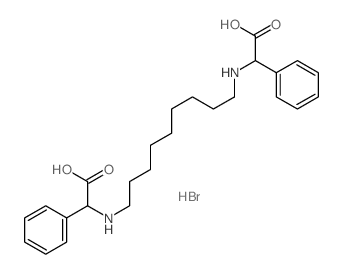 2-[9-[(carboxy-phenyl-methyl)amino]nonylamino]-2-phenyl-acetic acid Structure